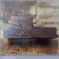 Antique John Moseley & Son ½” Beading Beechwood Moulding Plane