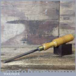 Vintage W. Marples & Sons Carpenter 1/2” Firmer Chisel - Sharpened Honed