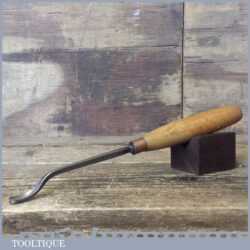Vintage No: 29 S.J. Addis 3/8” Wood Carving Spoon Gouge Chisel - Sharpened Honed
