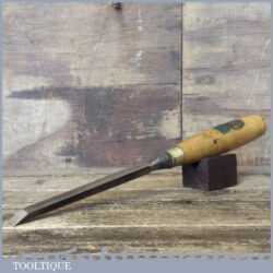 Vintage Robert Sorby Kangaroo Carpenter 1/2” Cast Steel Sash Mortice Chisel
