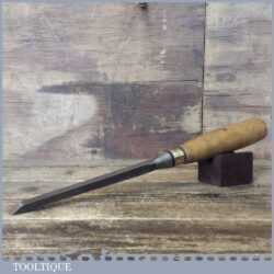 Vintage Robert Sorby Carpenter’s 1/2” Cast Steel Sash Mortice Chisel - Sharpened Honed