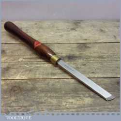 Vintage Henry Taylor 3/4” Wide HSS Skew Chisel For Wood Turning