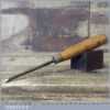Vintage W. Marples & Sons Wood Carver 3/16” Sash Mortice Chisel - Sharpened Honed