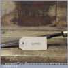 Vintage W. Marples & Sons Carpenter’s 3/4” Firmer Chisel - Sharpened Honed
