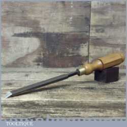 Vintage W. Marples & Sons Carpenter’s 3/4” Firmer Chisel - Sharpened Honed