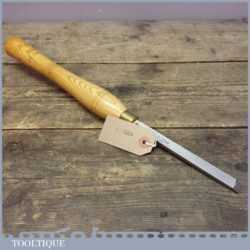 Vintage Robert Sorby 1/2” Wide HSS Square End Chisel For Wood Turning