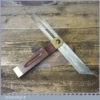 Vintage Marples Carpenter’s Rosewood Brass Sliding Bevel - Good Condition