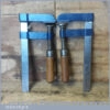 Pair Vintage Maun Industries Carpenter’s No: 269 Speed Clamps - Good Condition