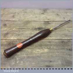 Good 1/4” HSS Wood Turning Spindle Chisel By Robert Sorby Of Sheffield