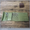 Vintage Set 6 No: Wotan No: H43 Single Wing Screw Centre Bits 1/4” – 3/4”