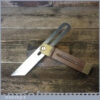 Vintage 7 ½” Mahogany Brass Adjustable Bevel - Good Condition