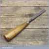 Vintage Buck Bros USA 5/8” Wide Shallow Carving Gouge Chisel