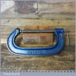 Vintage 6” Record Woodworking G Clamp - Good Condition