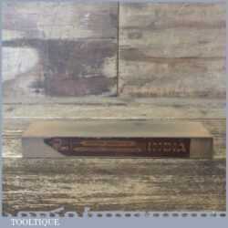 Vintage Norton 8”x 2”x 1” India Oil Stone Good Used Condition - Lapped Flat