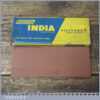 Vintage Boxed Norton India Medium Grit Slip Stone - Unused Condition