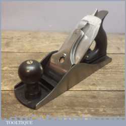 Antique Stanley USA No: 4 ½ Smoothing Plane Patent Dated 1910-18 Refurbished