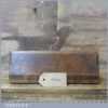 Antique Varvill & Sons No: 5 Beechwood Rounding Moulding Plane - Good Used Condition