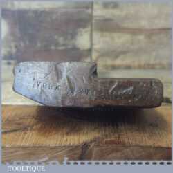 Antique Varvill & Sons No: 5 Beechwood Rounding Moulding Plane - Good Used Condition
