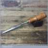 Vintage Wallins Sweden Carpenter’s 3/4” Bevel Edge Chisel - Sharpened Honed