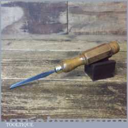 Vintage Thomas Ibbotson & Co 1/8” Sash Mortice Chisel - Sharpened Honed