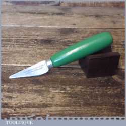 Vintage Geo Barnsley 1960's Clickers Leatherworking Breasting Shoe Knife - Unused