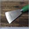 Vintage Geo Barnsley 1960's Leatherworking 2 ½” Triangle Shoe Knife - Unused