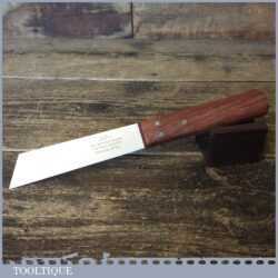 Vintage Geo Barnsley Leatherworking B Shoe Knife - Rosewood Handle