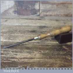 Vintage W. Marples & Sons Carpenter’s 3/16” Firmer Chisel - Sharpened Honed