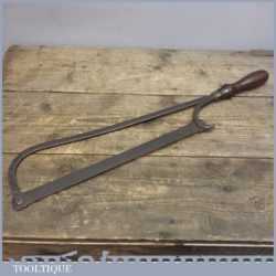 Large Antique Lancashire Pattern Saw With Original Saw Blade - Amputation