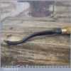 Vintage W. Marples Carpenter’s 1/2” Swan Neck Lock Mortice Chisel - Sharpened Honed