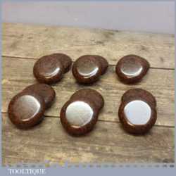 Twelve Vintage Bakelite Casters or Furniture Rests Dating 1930/40’s