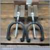 Vintage Boxed Engineers 1 ¾” Vee Blocks And Clamps - Good Condition