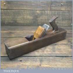 Vintage Charles Nurse & Co Carpenter’s 17” Beechwood Jack Plane Lapped flat