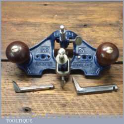 Vintage Record No: 071 Hand Router Plane Complete - Good Condition