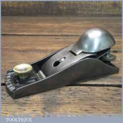 Antique Union Mfg USA Block Plane Knuckle Top Quick Release - Fully Refurbished