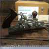 Vintage Boxed Record No: 405 Combination Plough Plane - Additional Cutters