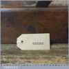 Antique Griffiths Norwich ½” Ogee Beechwood Moulding Plane - Good Condition