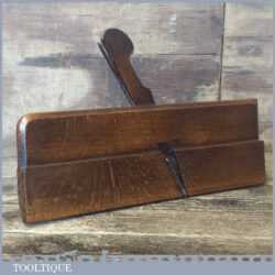 Antique T. Harrison No: 6 Hollowing Beechwood Moulding Plane - Good Condition