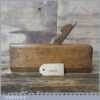 Antique Varvill & Sons No: 10 Rounding Beechwood Moulding Plane - Good Condition