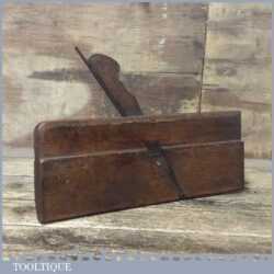 Vintage C. Nurse & Co No: 6 Hollowing Beechwood Moulding Plane - Good Condition