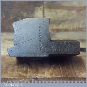 Antique Griffiths Norwich 5/8” Sash Ovolo Beechwood Moulding Plane