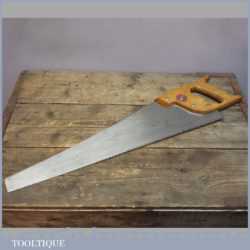 Vintage Spear And Jackson Cross Cut Saw - Sharp And Straight