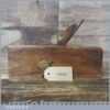 Antique 1/2” Beechwood Rabbet Plane - Good Used Condition