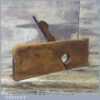Antique 1/2” Beechwood Rabbet Plane - Good Used Condition