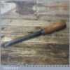 Scarce Vintage W Marples 3/4” Laminated Cast Steel Mortice Chisel - Broad Arrow 1944