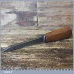 Vintage Carpenter’s 3/4” Laminated Cast Steel Mortice Chisel - Broad Arrow 1945