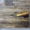 Vintage 11 ½” Long Reach Screwdriver London Pattern Beechwood Handle