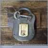 Early Vintage Handmade Padlock And Key - Good Condition