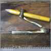 Vintage Solid Brass 3 ½” Pencil Compass - Good Condition