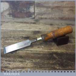 Vintage F Woodcock Carpenter’s 1” Firmer Chisel - Sharpened Honed